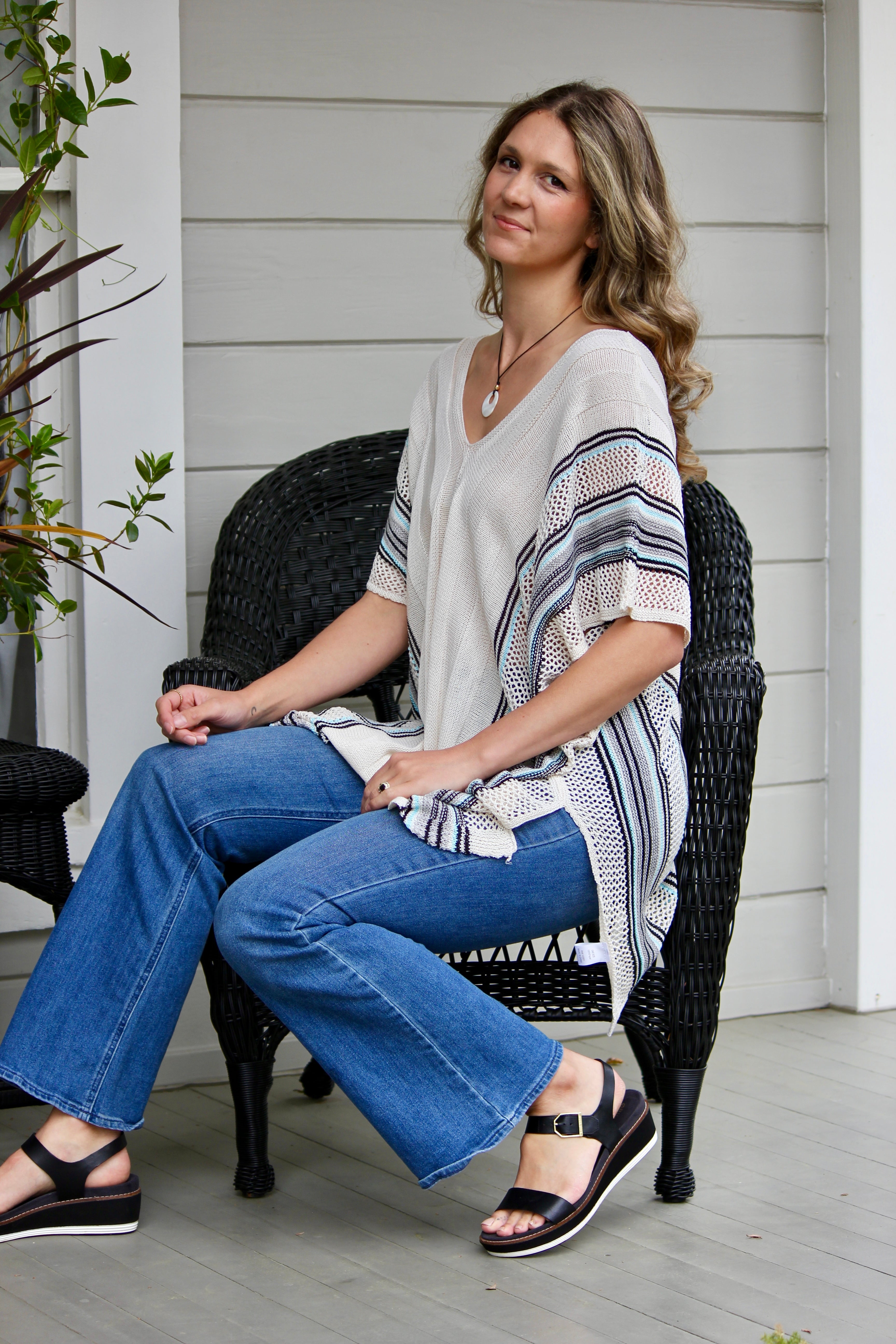 The May Poncho Top