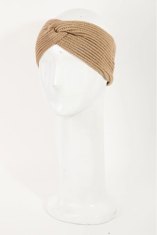 Knit Twisted Headwrap