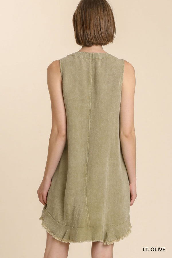 The May Dress - Light Olive